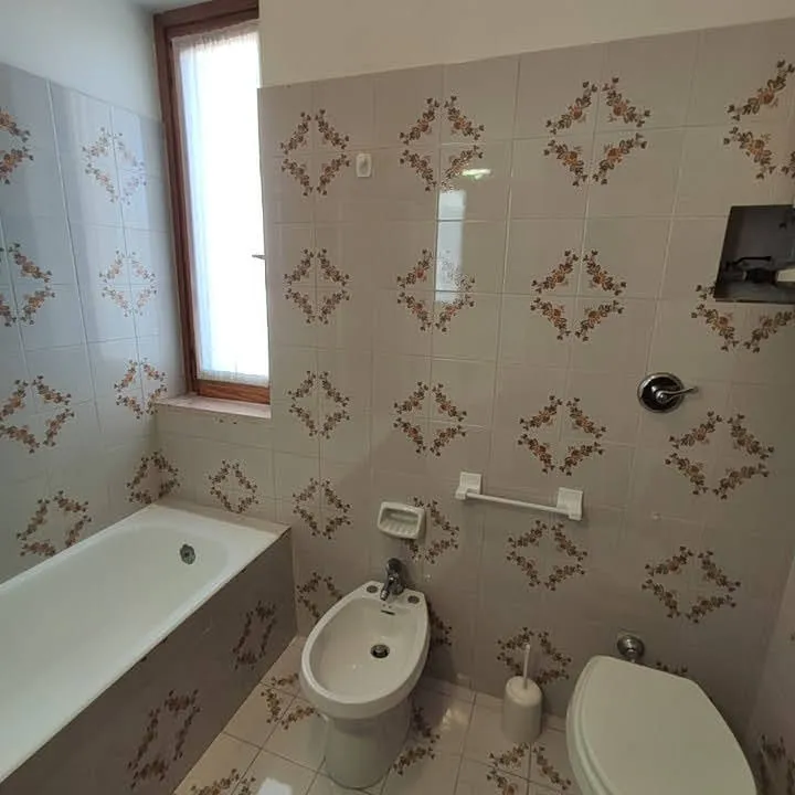 Il bagno dell'appartamento
